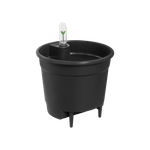 self-watering insert 17cm living black